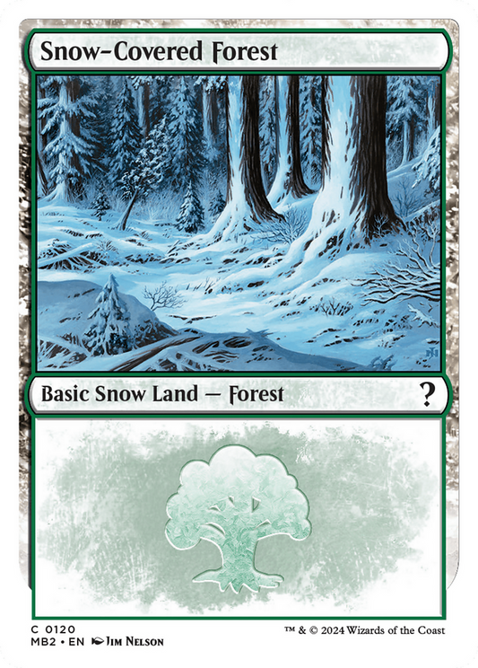 Snow-Covered Forest (MB2-120)