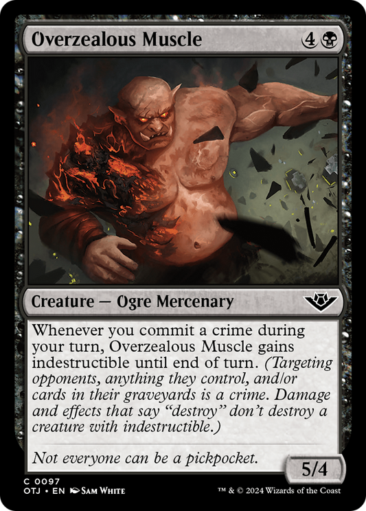 Overzealous Muscle (OTJ-097)