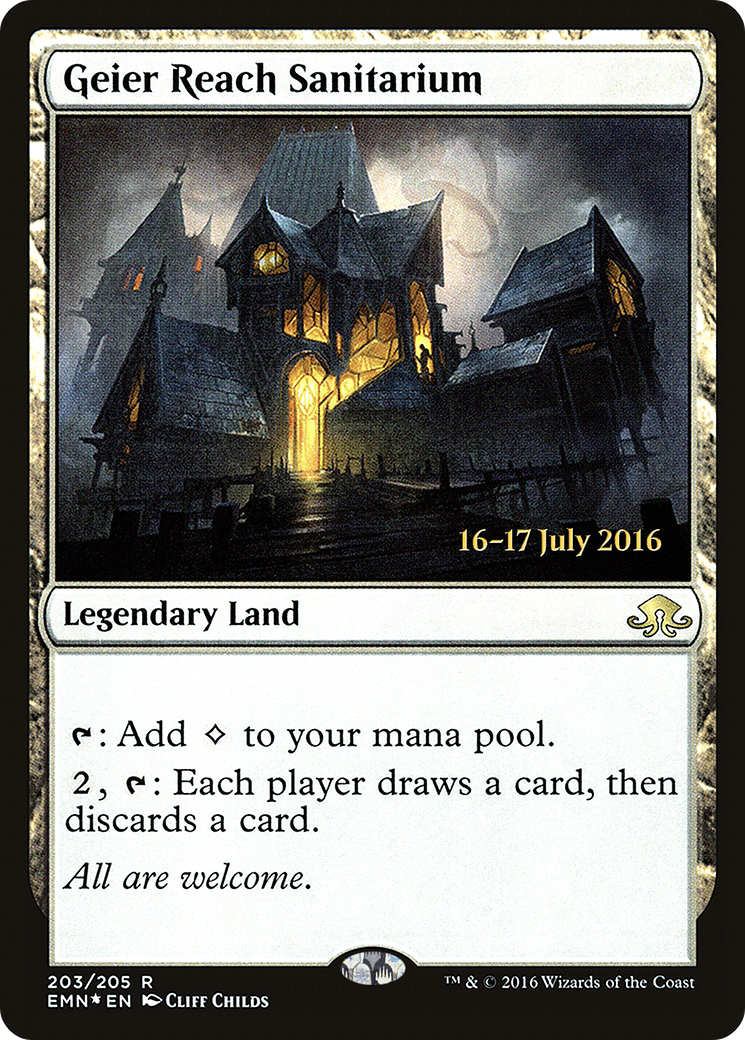 Geier Reach Sanitarium (PRE-203S) (Foil)