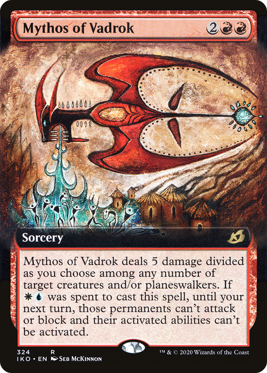 Mythos of Vadrok (IKO-324) (Extended Art) (Foil)