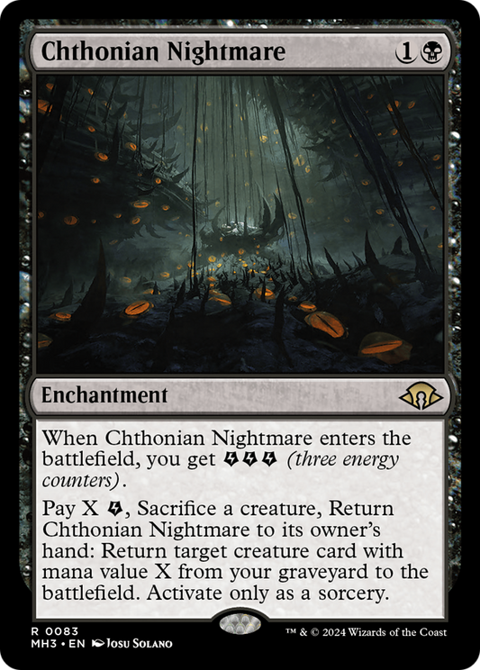 Chthonian Nightmare (MH3-083) (Foil)