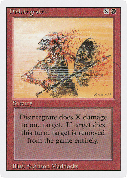 Disintegrate (3ED-142)