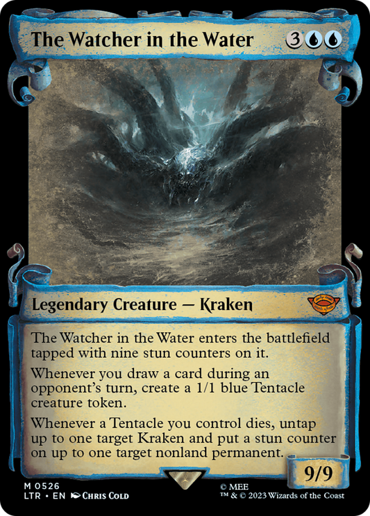 The Watcher in the Water (LTR-526) (Showcase) (Scroll)