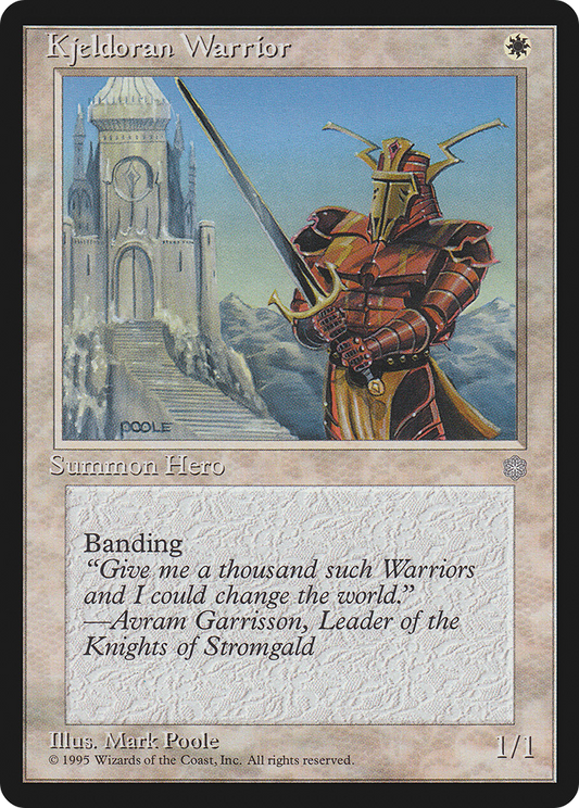Kjeldoran Warrior (ICE-041)