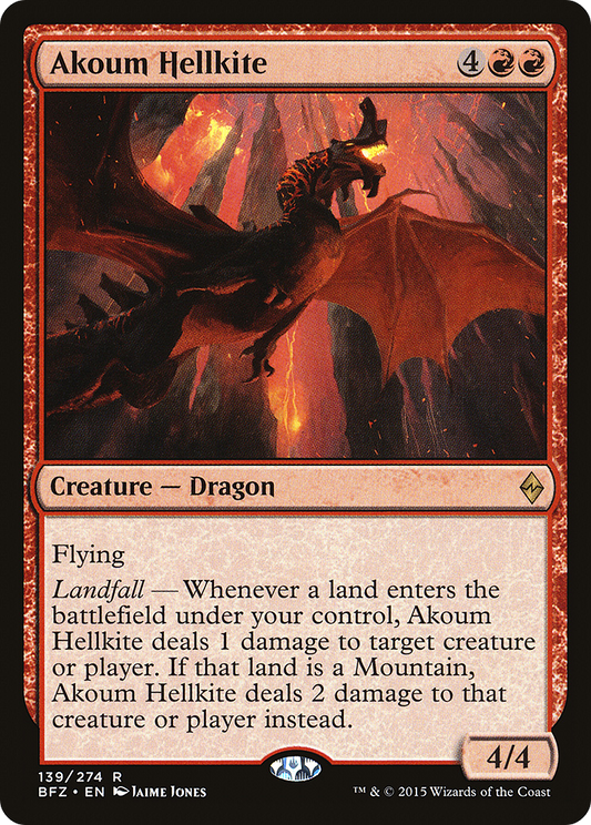 Akoum Hellkite (BFZ-139)