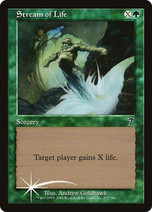 Stream of Life (7ED-272★) (Foil)