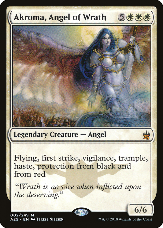 Akroma, Angel of Wrath (A25-002) (Foil)