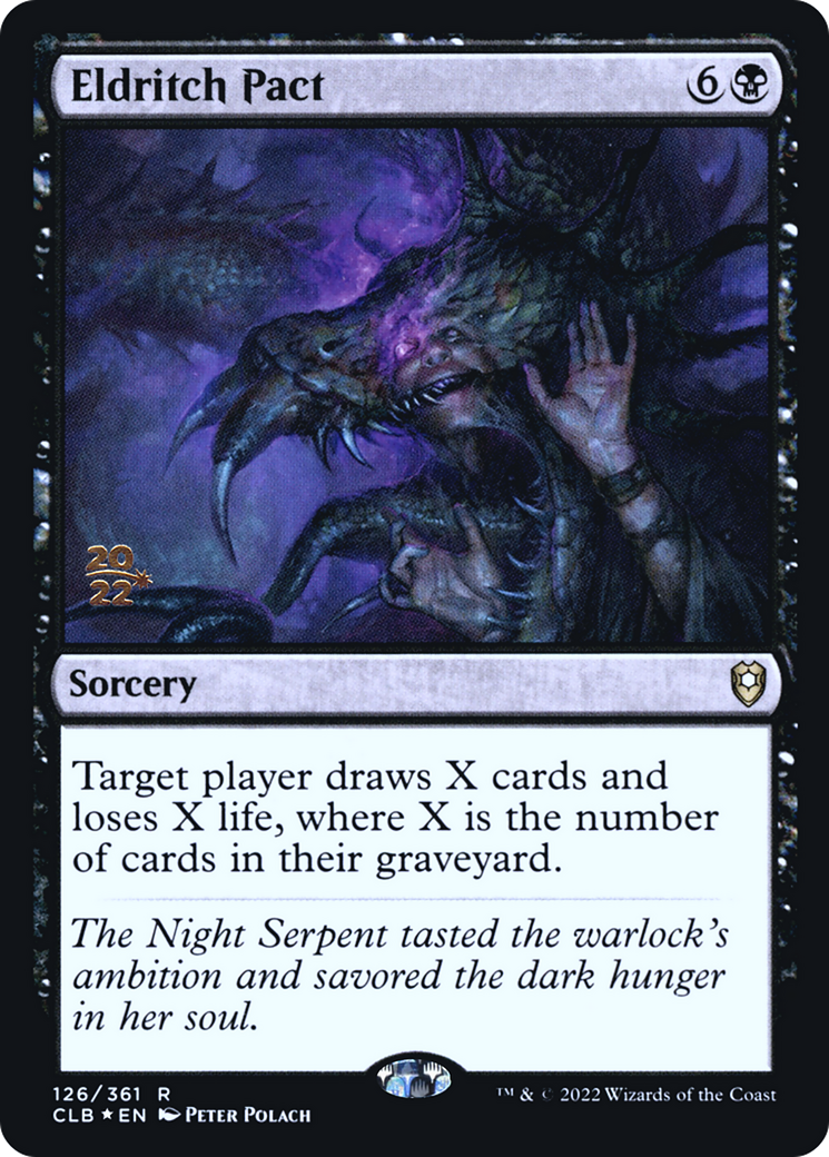 Eldritch Pact (PRE-126S) (Foil)