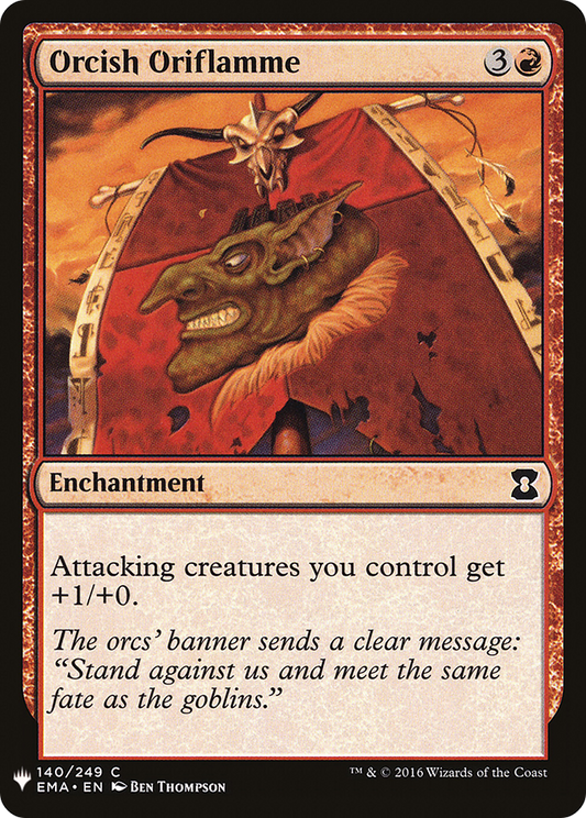 Orcish Oriflamme (LIST-EMA-140)