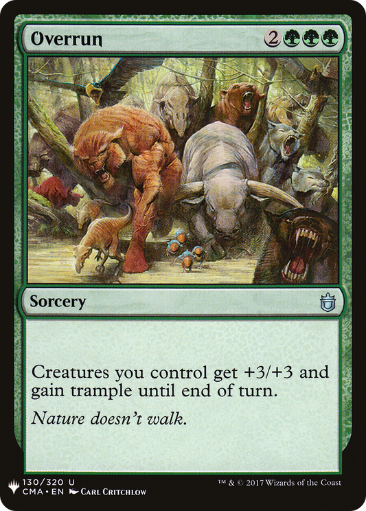 Overrun (LIST-CMA-130)