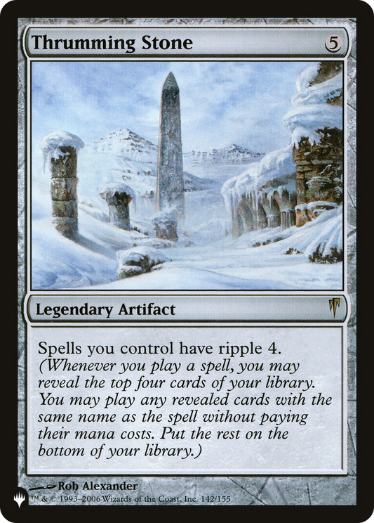 Thrumming Stone (LIST-CSP-142)