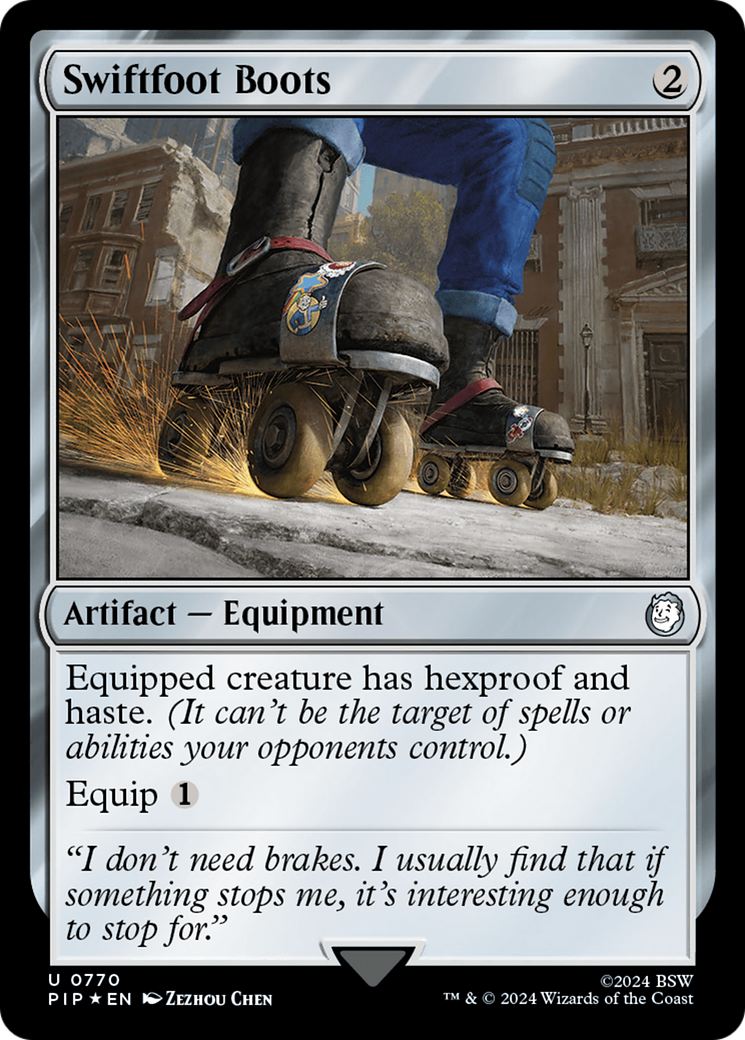 Swiftfoot Boots (PIP-770) (Surge Foil)