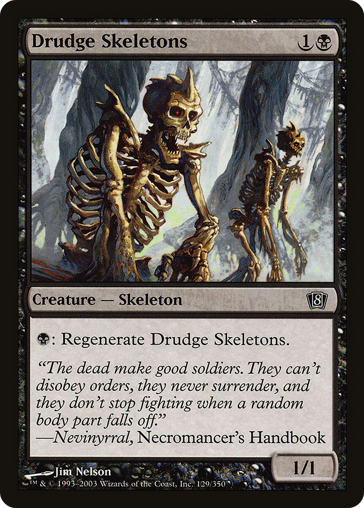Drudge Skeletons (8ED-129★) (Foil)