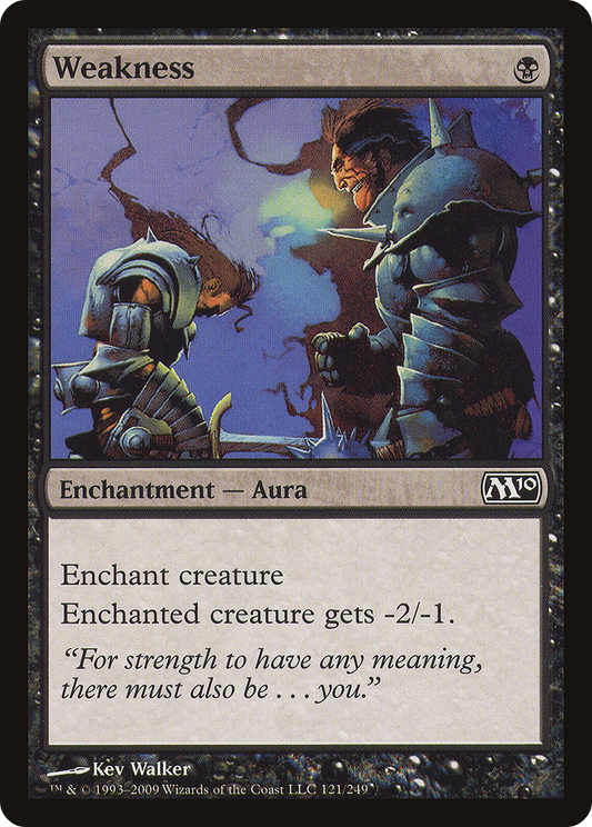 Weakness (M10-121) (Foil)