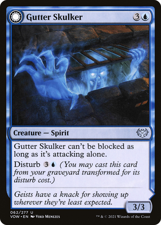 Gutter Skulker // Gutter Shortcut (VOW-062) (Foil)