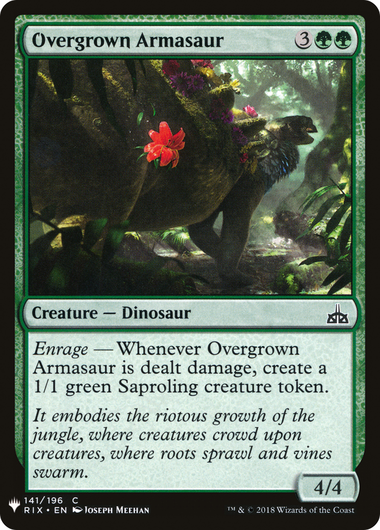 Overgrown Armasaur (LIST-RIX-141)