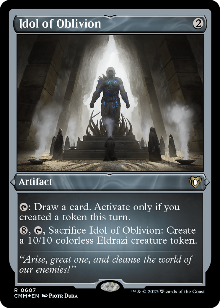 Idol of Oblivion (CMM-607) (Etched Foil)