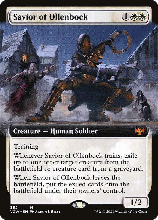 Savior of Ollenbock (VOW-352) (Extended Art) (Foil)