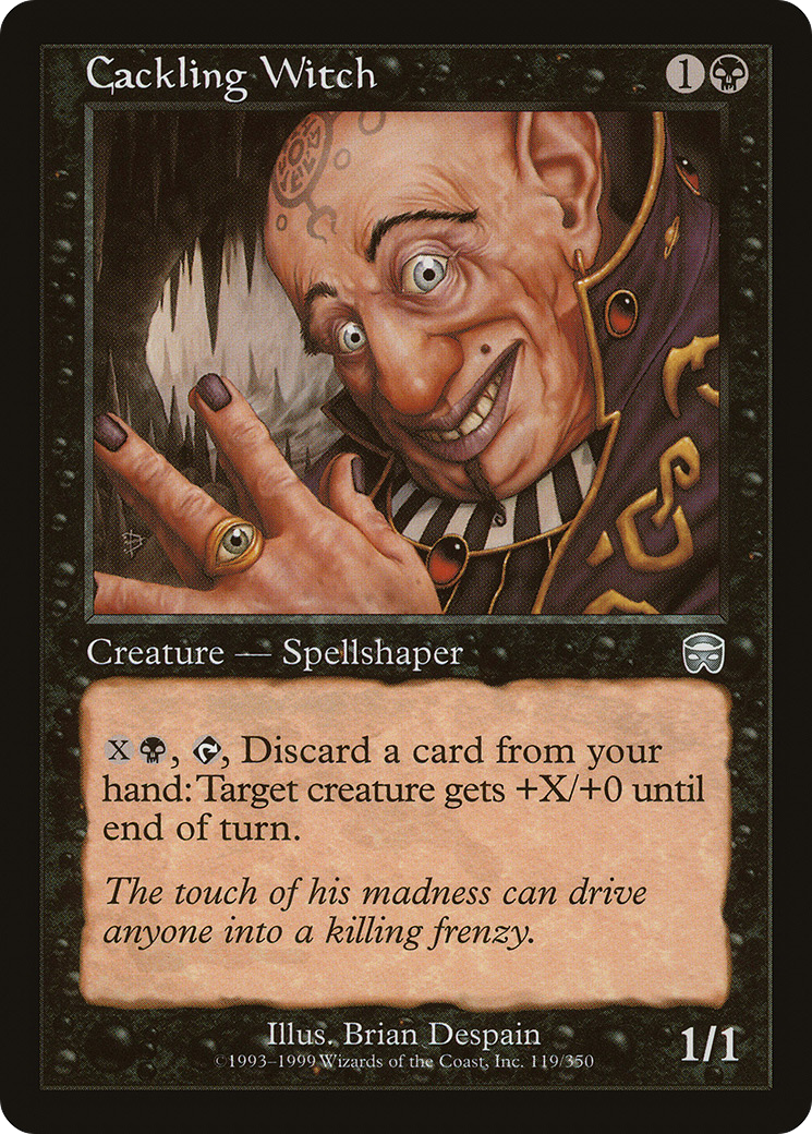 Cackling Witch (MMQ-119) (Foil)