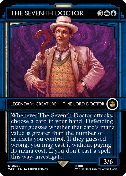 The Seventh Doctor (WHO-558) (Showcase) (Borderless)