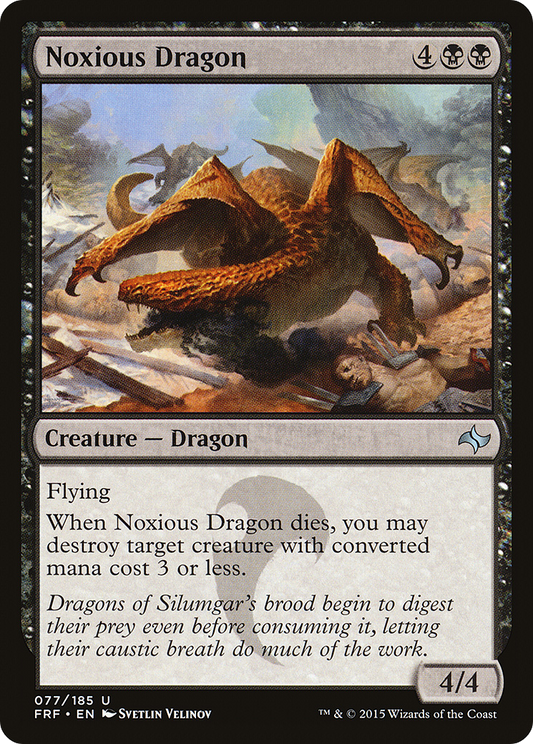 Noxious Dragon (FRF-077) (Foil)