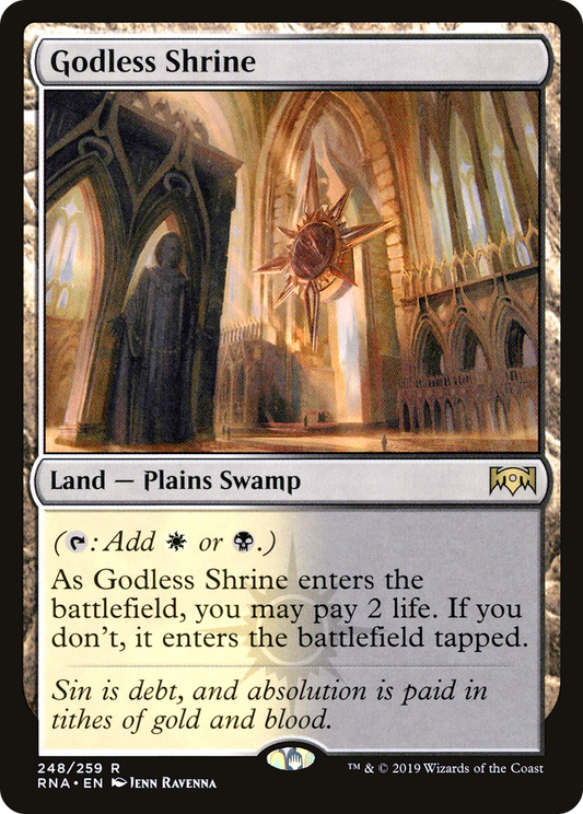 Godless Shrine (RNA-248) (Foil)