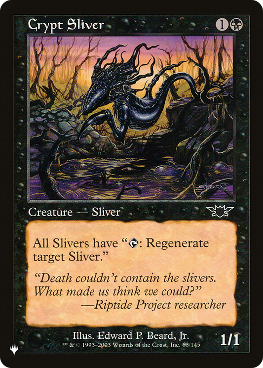 Crypt Sliver (LIST-LGN-63)