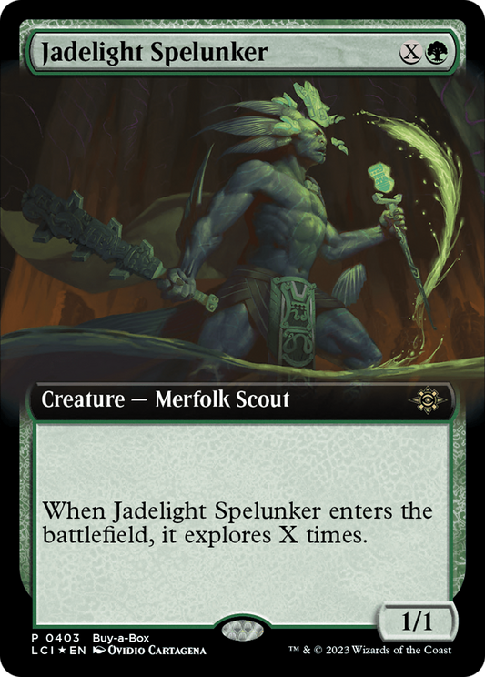 Jadelight Spelunker (BABP-403) (Extended Art) (Foil)
