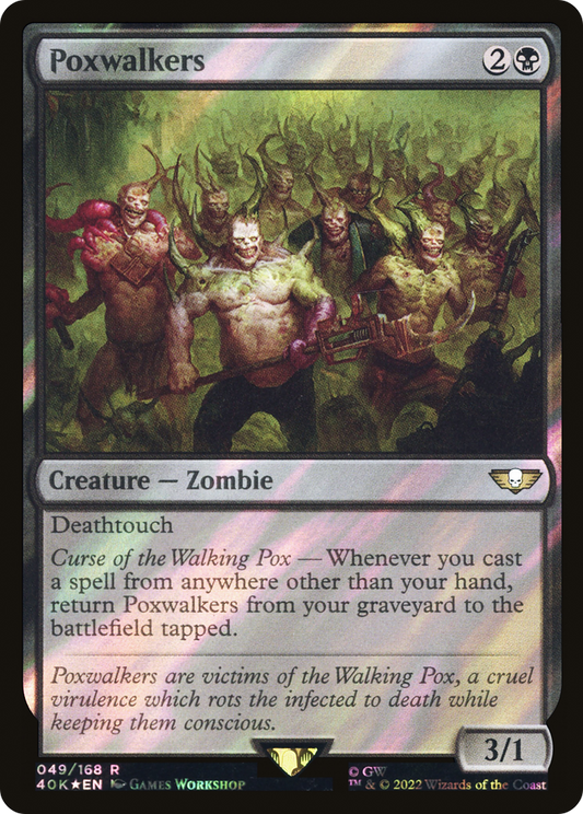 Poxwalkers (40K-49★) (Surge Foil)