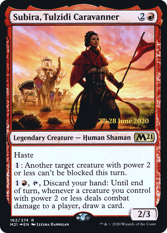 Subira, Tulzidi Caravanner (PRE-162S) (Foil)