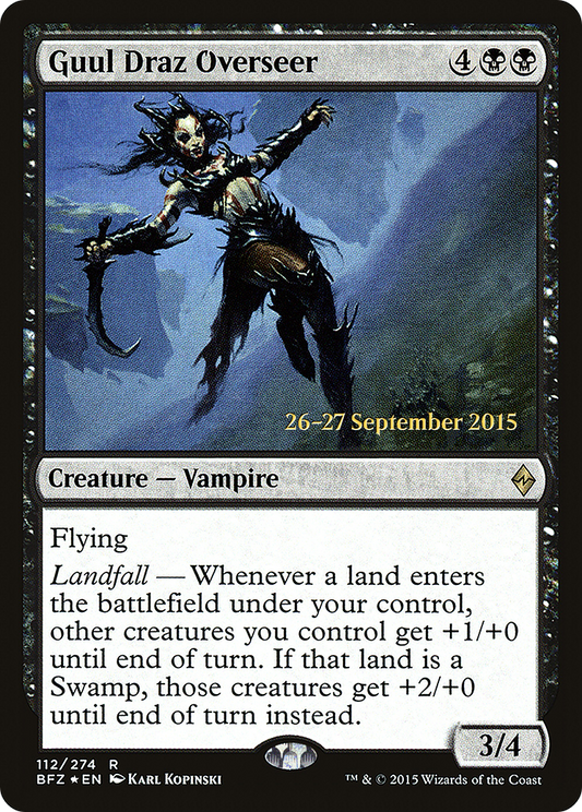 Guul Draz Overseer (PRE-112S) (Foil)