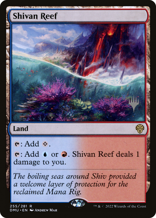 Shivan Reef (PPDMU-255P) (Foil)