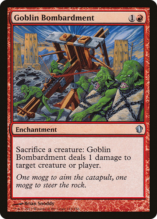 Goblin Bombardment (C13-110)