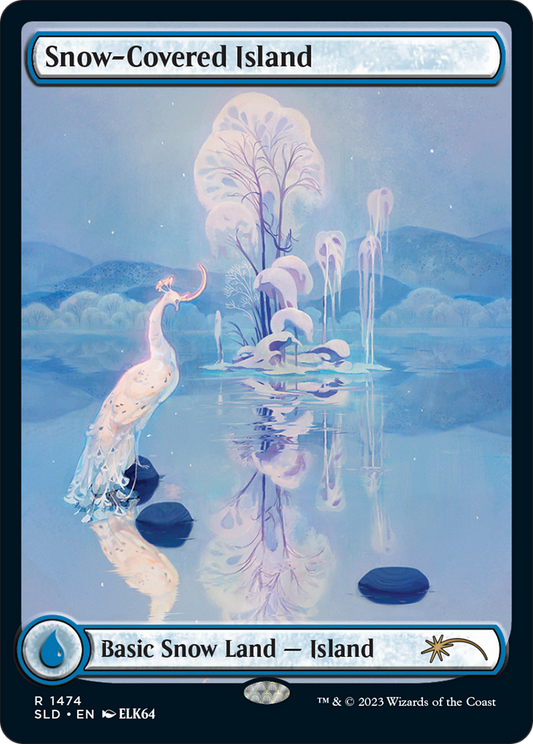 Snow-Covered Island (SLD-1474) (Full Art)