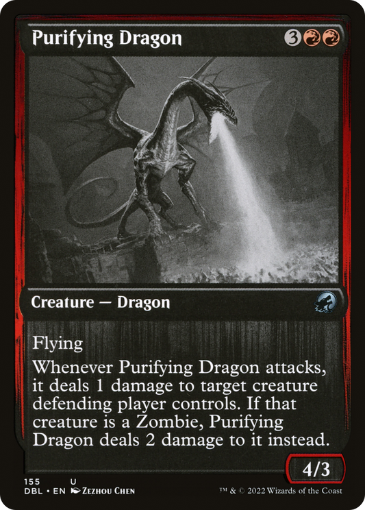 Purifying Dragon (DBL-155) (Foil)