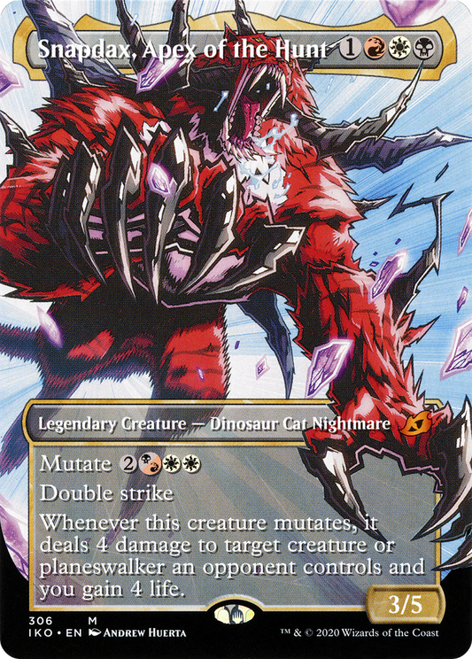 Snapdax, Apex of the Hunt (IKO-306) (Showcase) (Borderless)