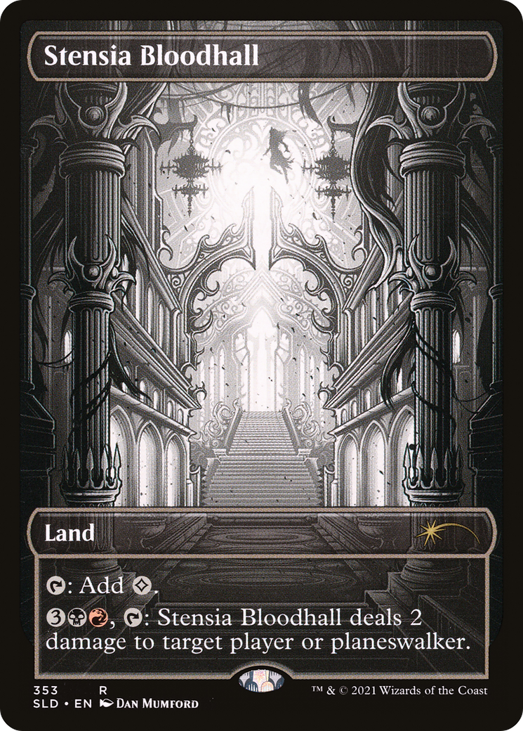 Stensia Bloodhall (SLD-353) (Foil)
