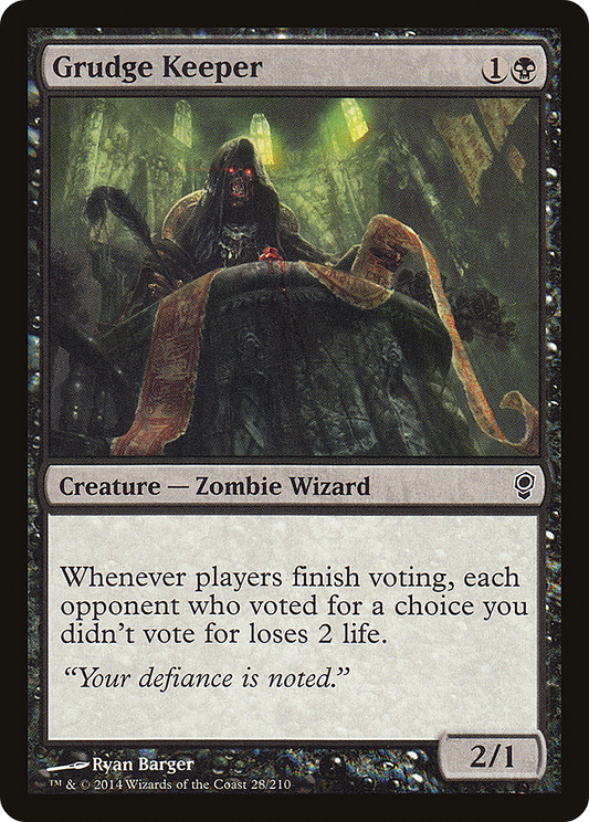 Grudge Keeper (CNS-028) (Foil)