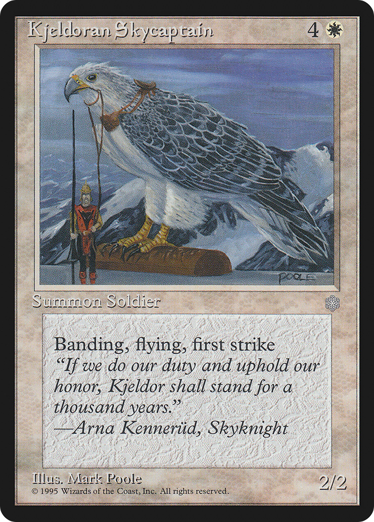 Kjeldoran Skycaptain (ICE-039)