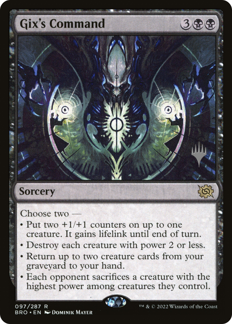 Gix's Command (PPBRO-97P)