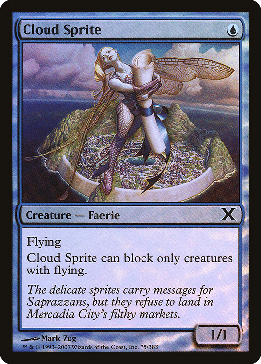 Cloud Sprite (10E-75★) (Foil)