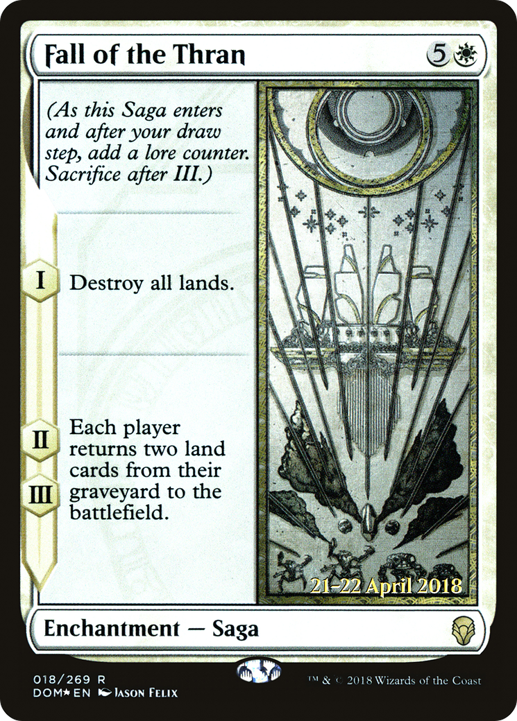 Fall of the Thran (PRE-18S) (Foil)