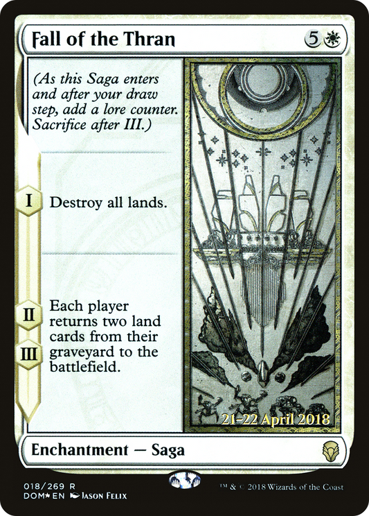 Fall of the Thran (PRE-18S) (Foil)