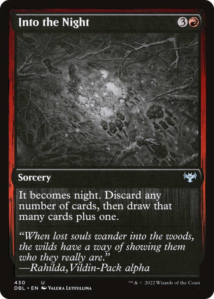 Into the Night (DBL-430) (Foil)