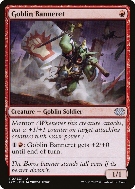 Goblin Banneret (2X2-110)