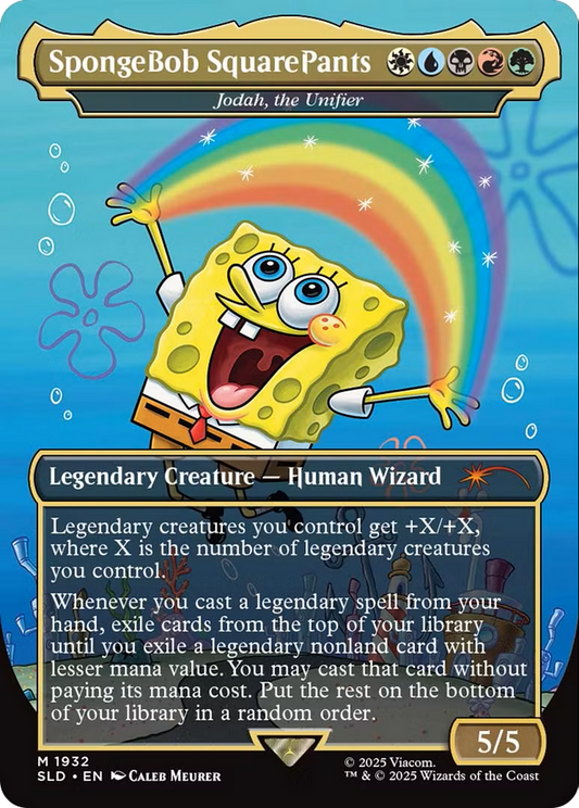 SpongeBob SquarePants / Jodah, the Unifier (SLD-1932) (Borderless)