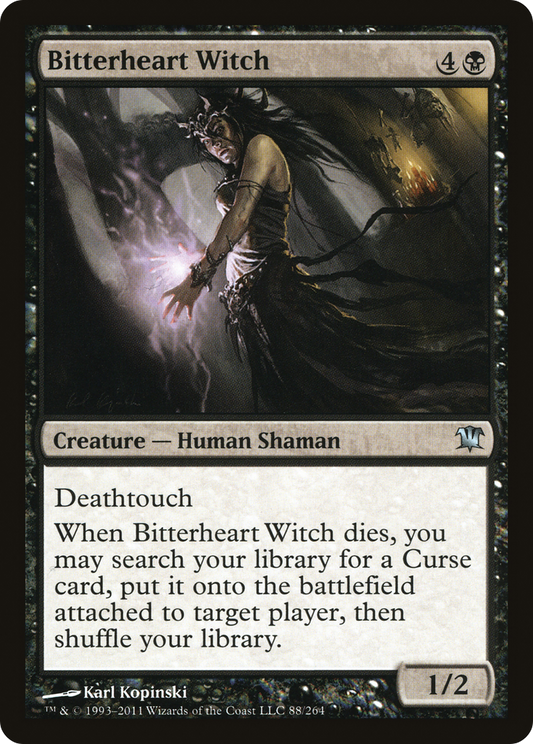 Bitterheart Witch (ISD-088) (Foil)