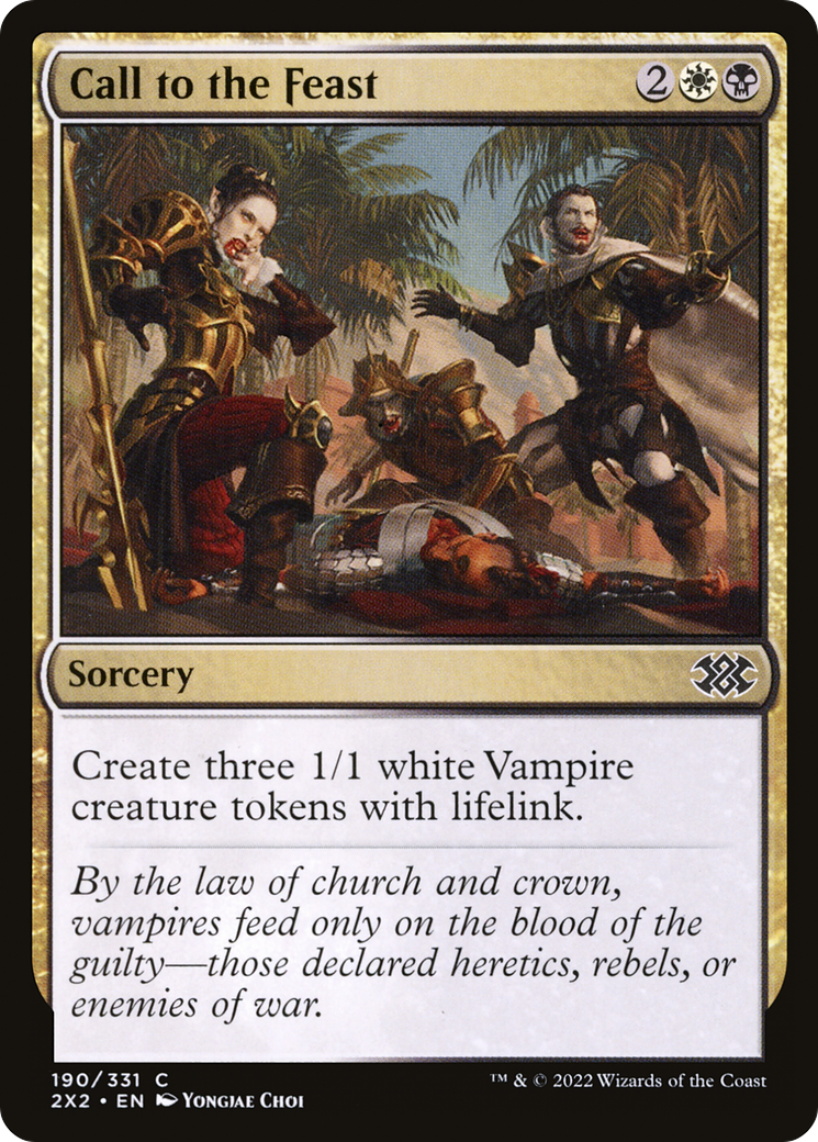 Call to the Feast (2X2-190) (Foil)