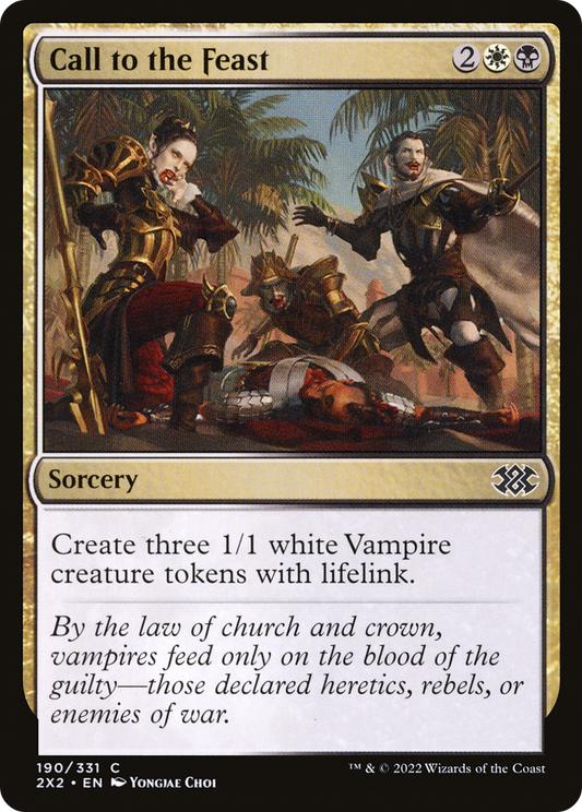 Call to the Feast (2X2-190) (Foil)