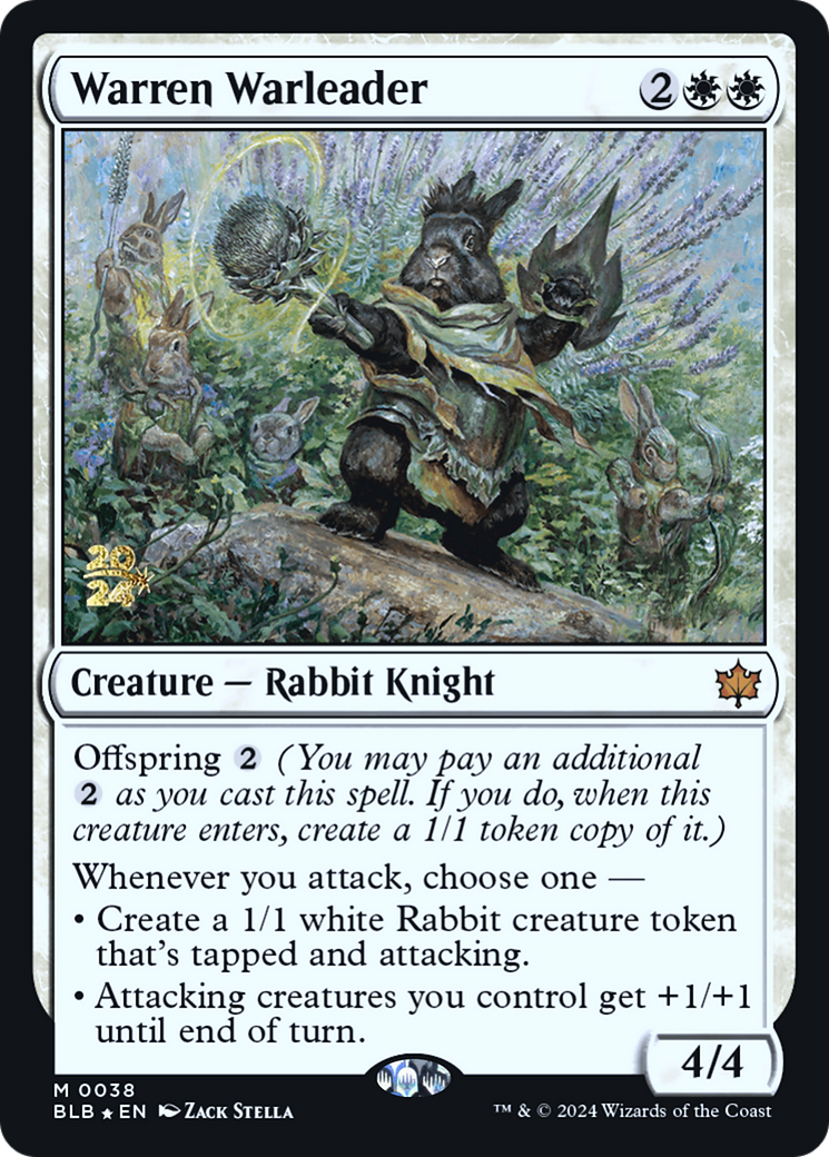 Warren Warleader (PRE-38S) (Foil)
